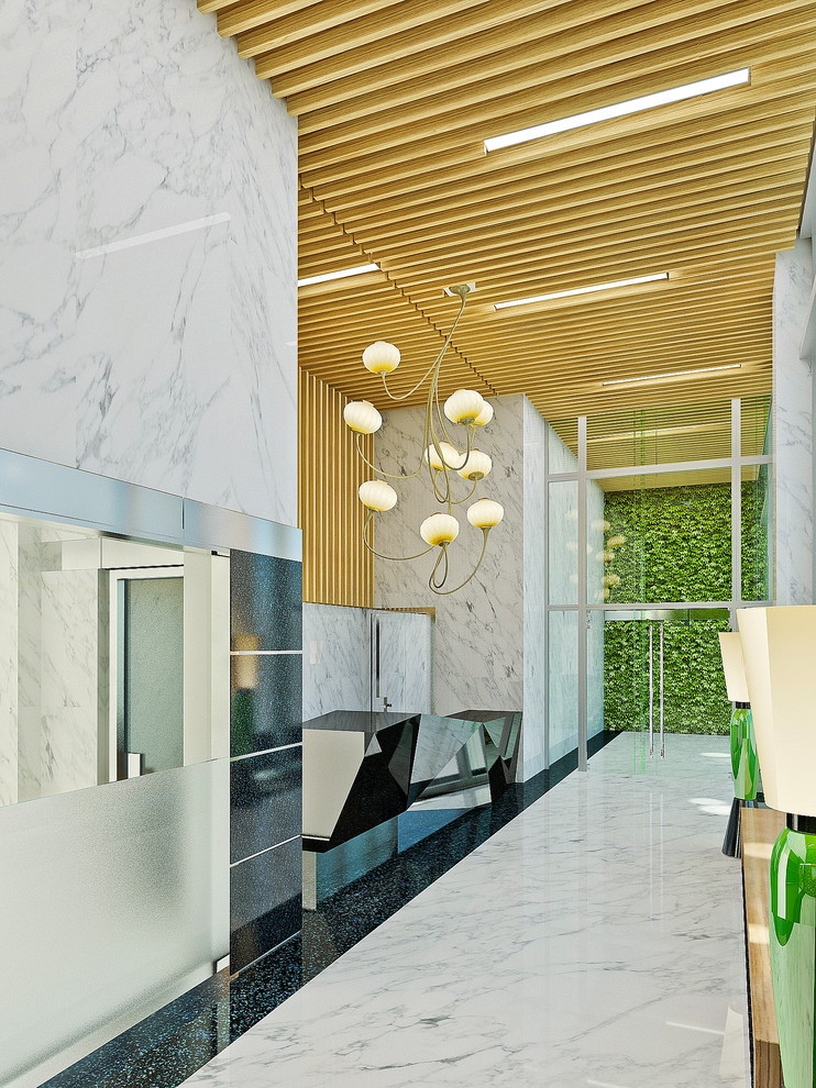 Входная группа гостиницы в Сочи