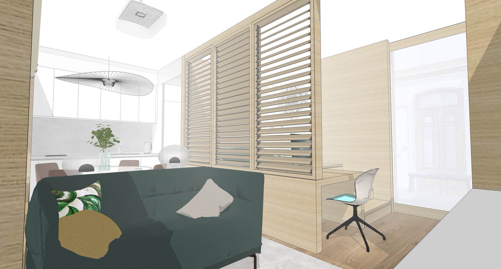 Обложка проекта: Апартаменты в ЖК Басманный 5