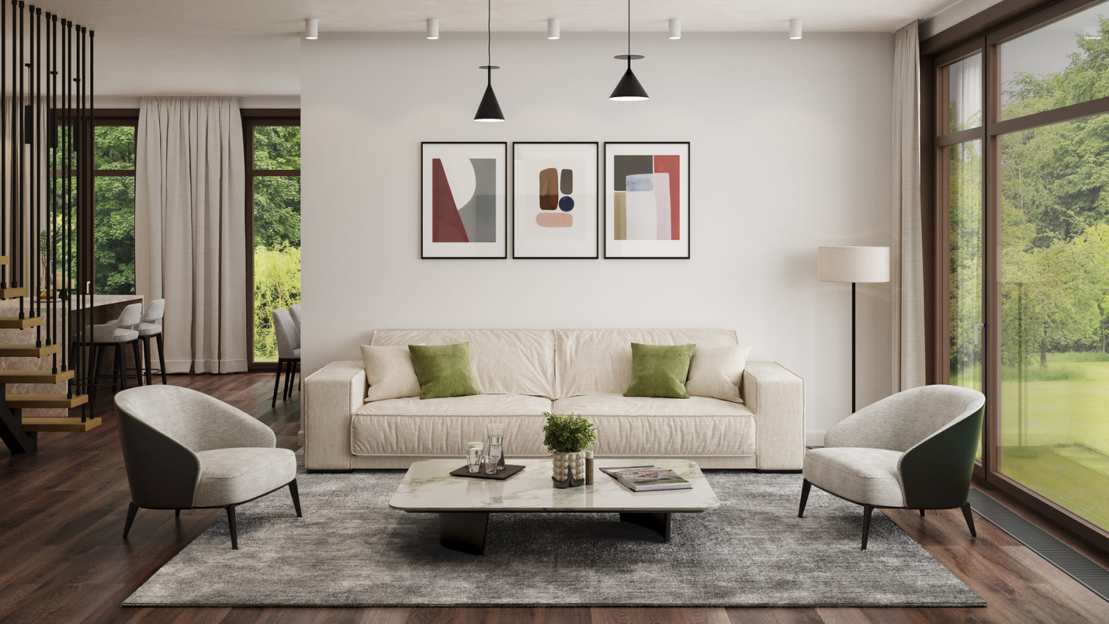 Обложка проекта: Дом в поселке Резиденции Истра