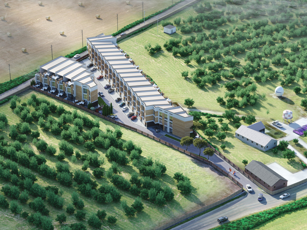 Обложка проекта: Town House Gardens Village