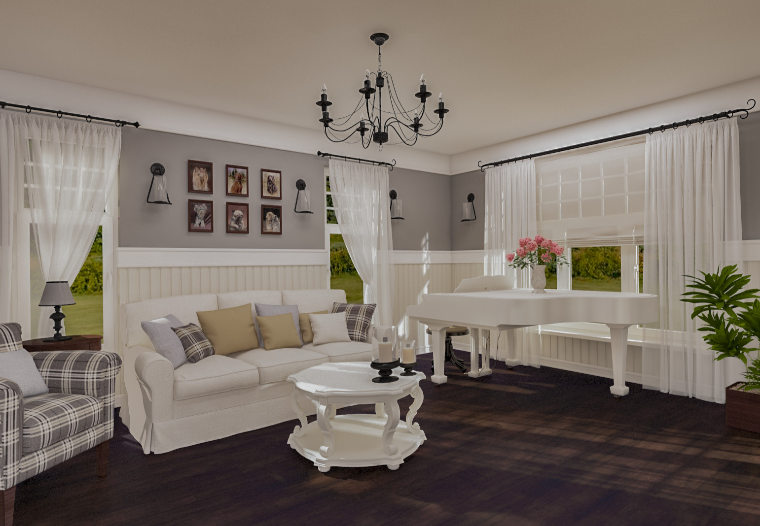 Дом в американском стиле