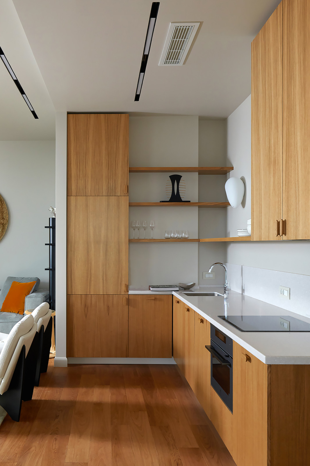 Квартира в Москва-Сити 2 (бежевое дерево)