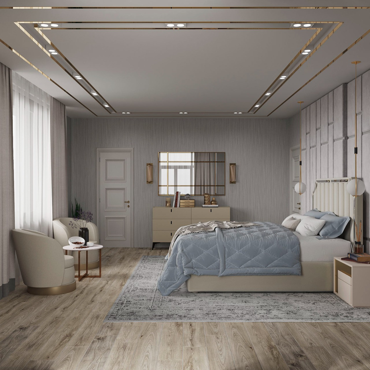 Мастер спальня