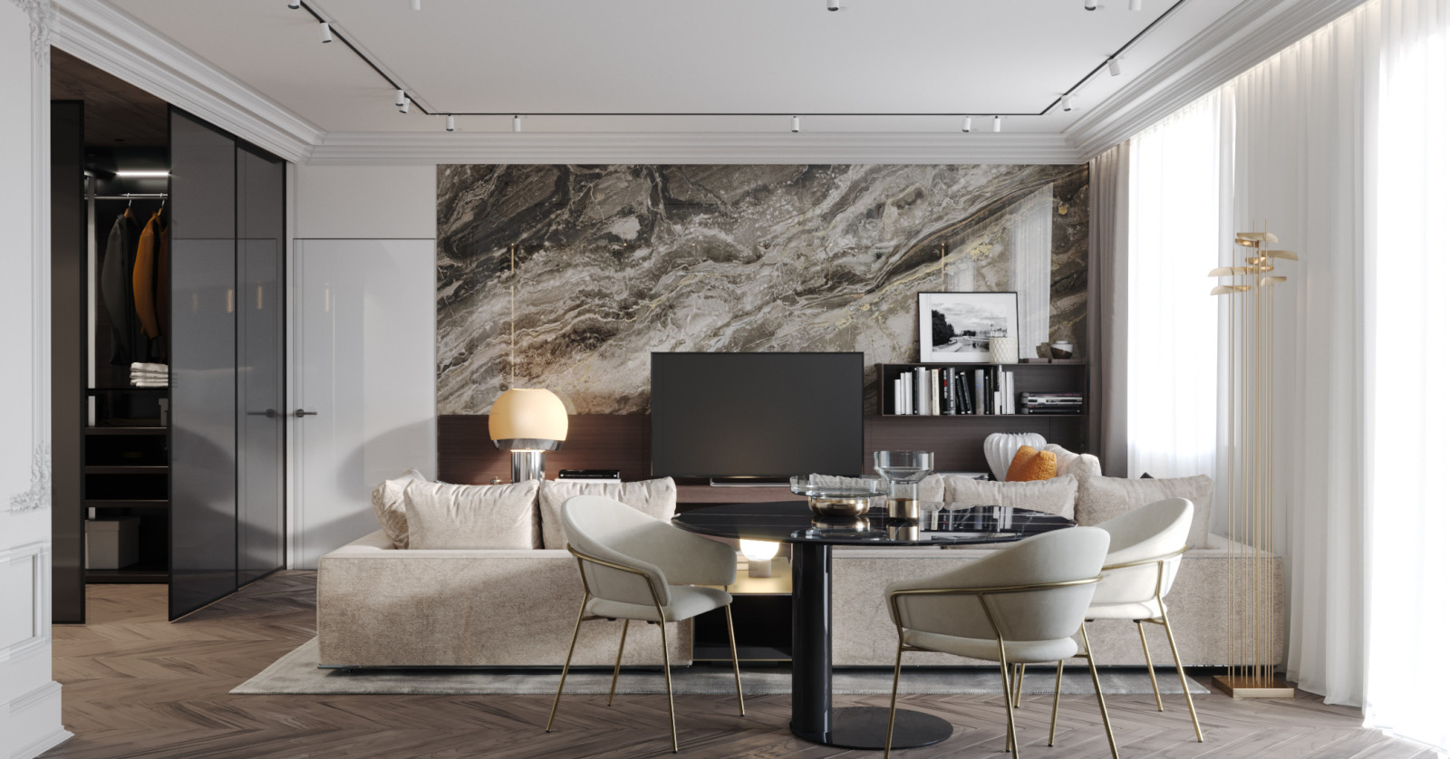 5 комнатная квартирка в ЖК "Резидент"