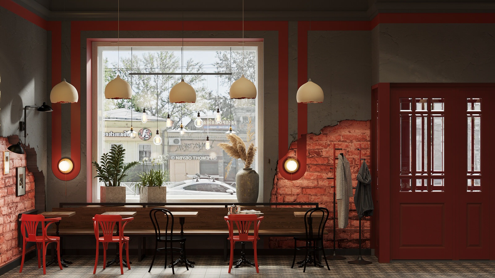 Дизайн-проект кофейни часть 1