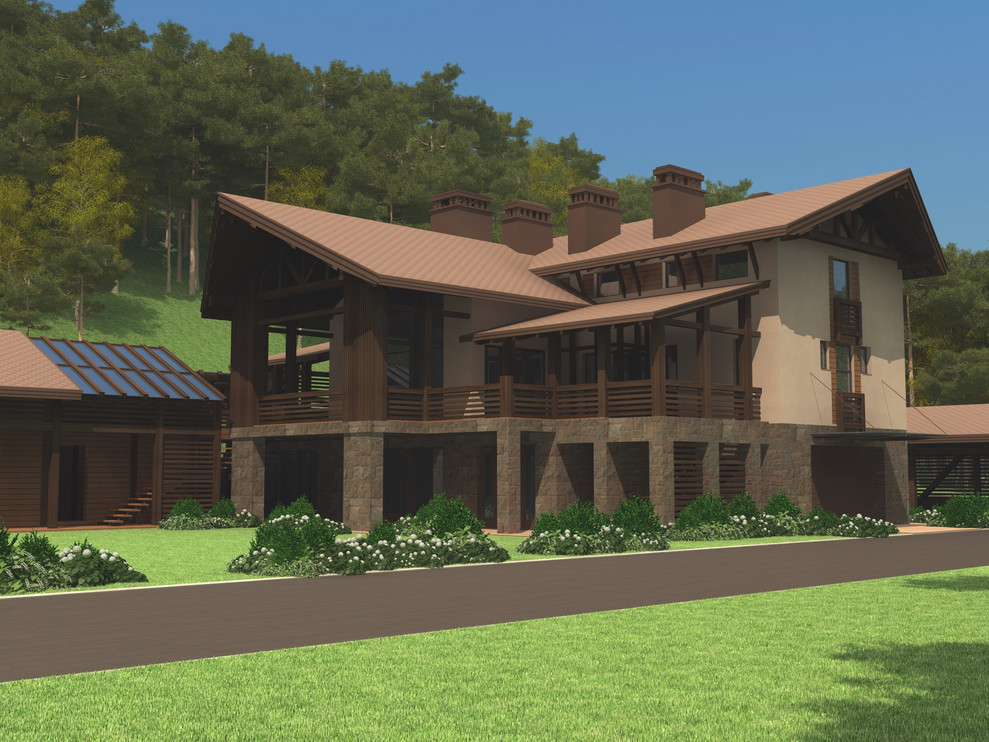 Cпортивно-туристическая база на 60 человек