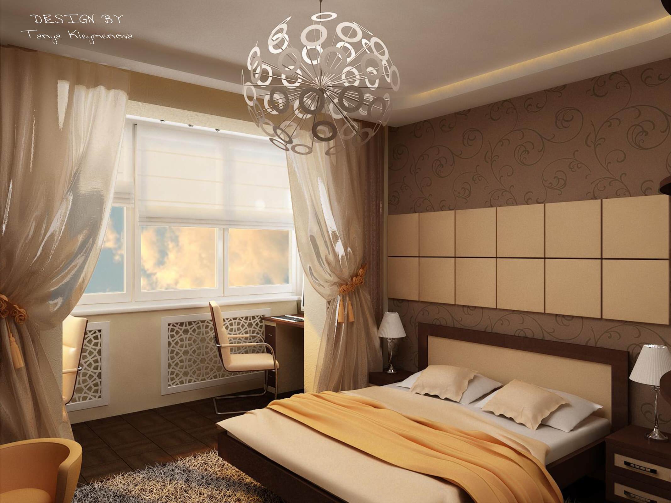 Теплый интерьер для теплых людей