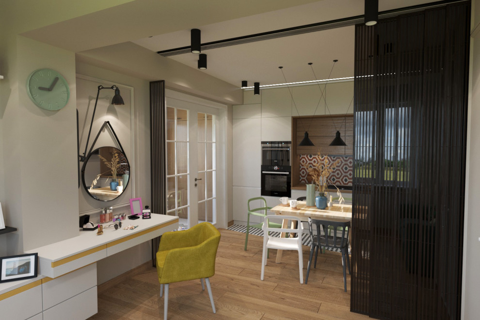 Перепланировка 2х-комнатной квартиры в Южно-Сахалинске