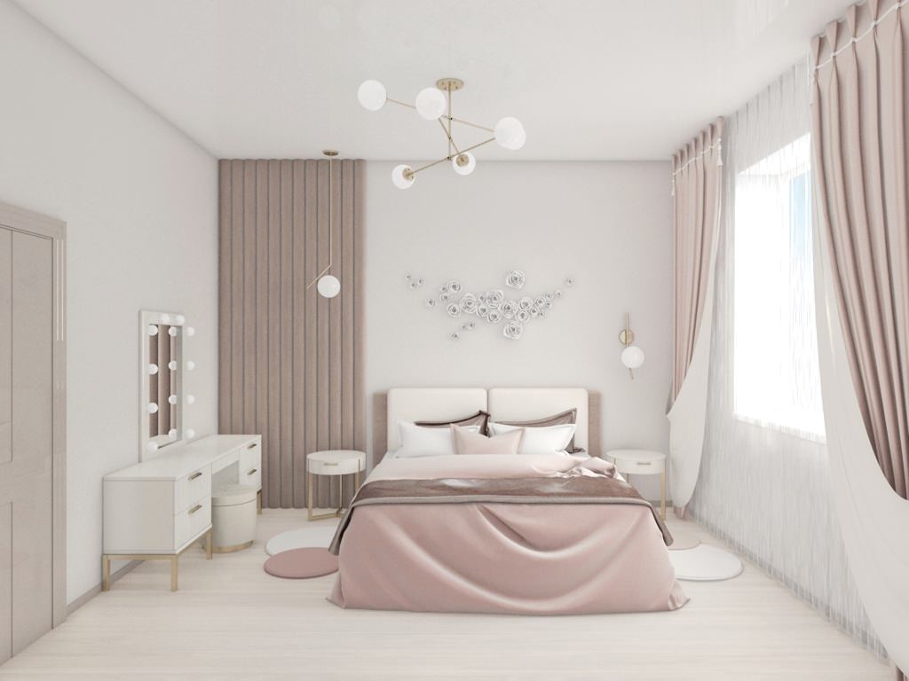 и снова спальня