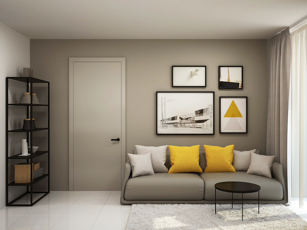 гостиная-кухня