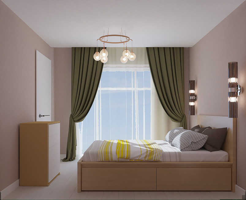 квартира в скандинавском стиле 58 кв.м.