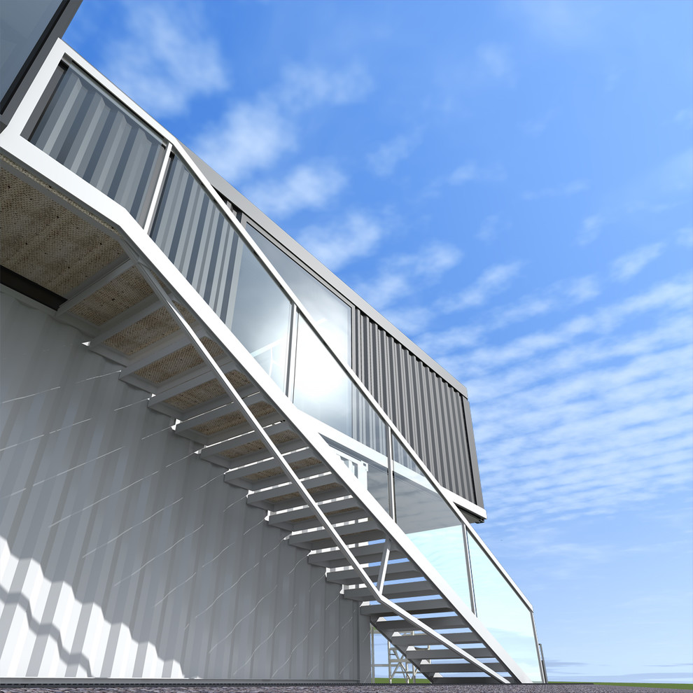 Малый гостевой дом из грузовых морских контейнеров