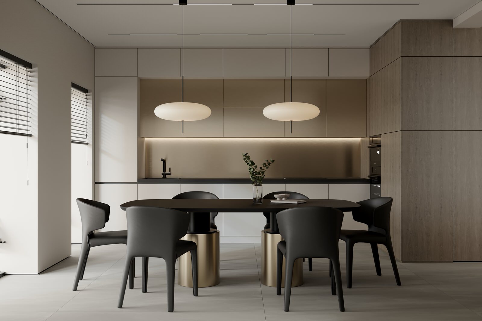 Кухня-гостиная на Тверицкой набережной