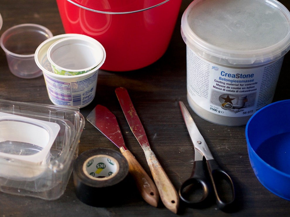 Своими руками: Как сделать кашпо из бетона