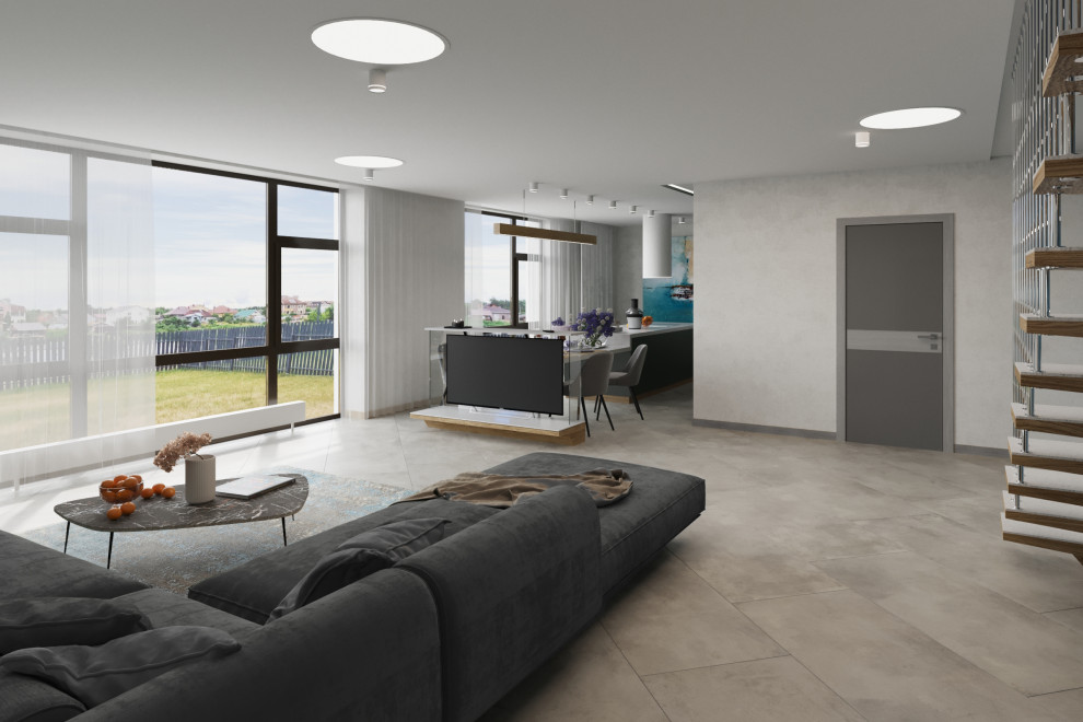 интерьер таунхауса