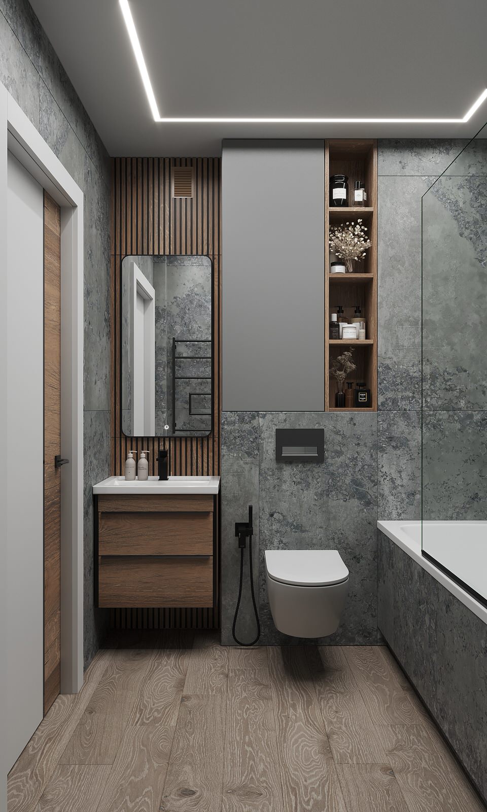 Трехкомнатная квартира с видом на лес