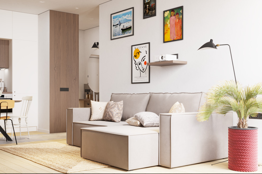 Проект интерьера квартиры "Intersect"