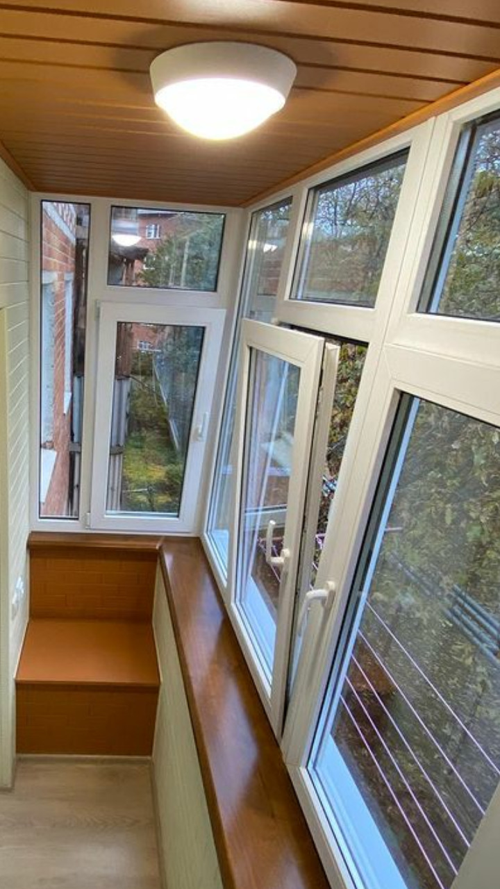 Мои работы по ремонту балконов