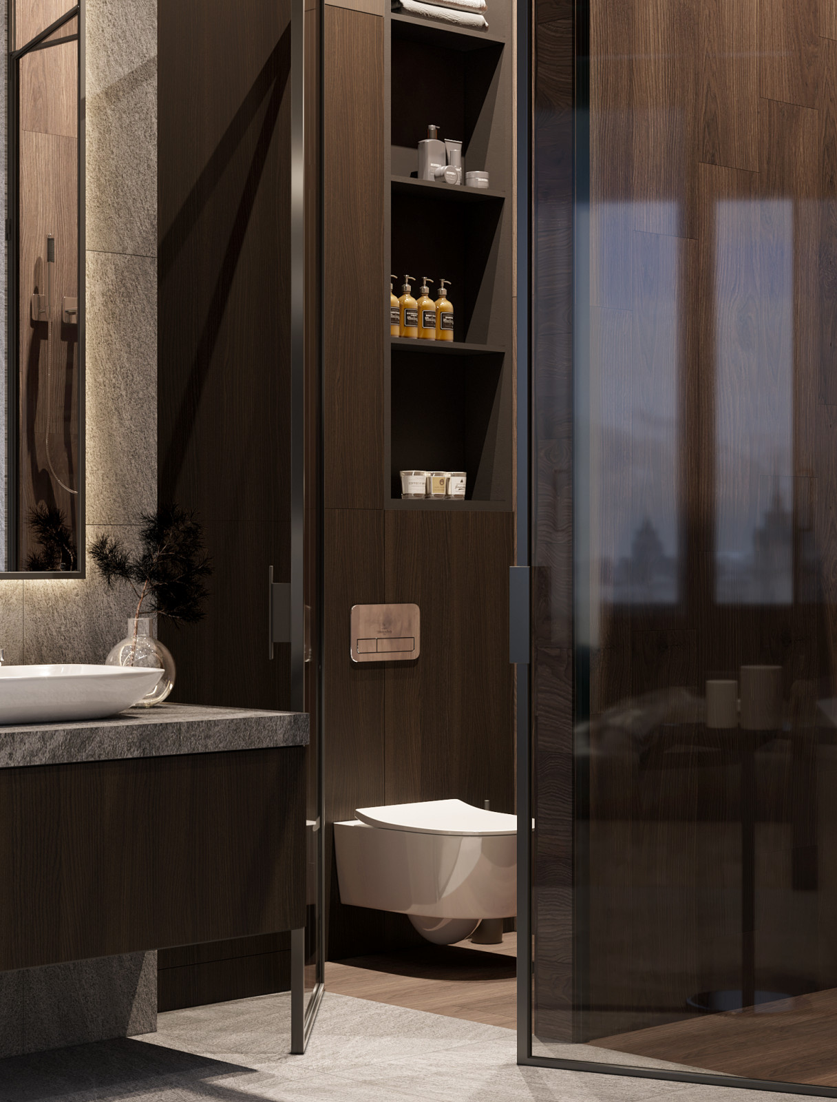 Мастер ванная