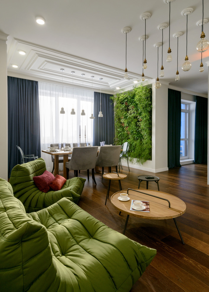 Фотоохота: 31 оригинальная идея для дизайна стен в гостиной