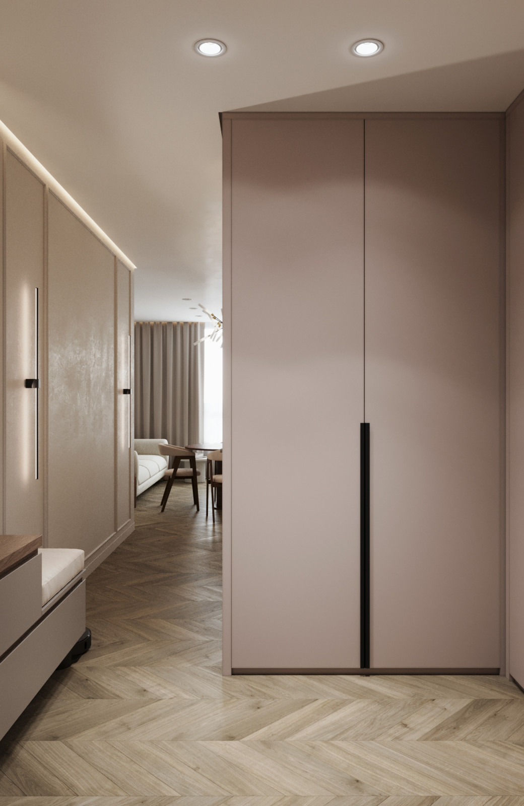 Дизайн двухкомнатной квартиры в современном стиле