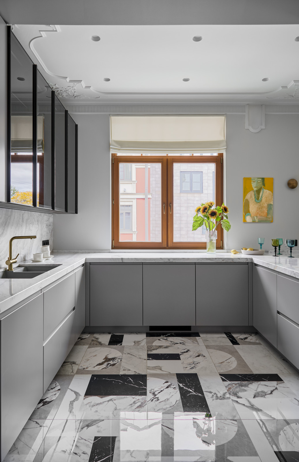 Частные апартаменты, Студия дизайна Dinamika