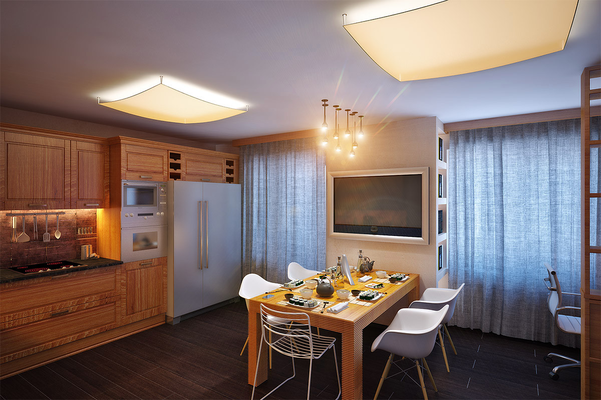 Обложка проекта: Дизайн гостиной в 3-х комнатной квартиры в С-Пб.