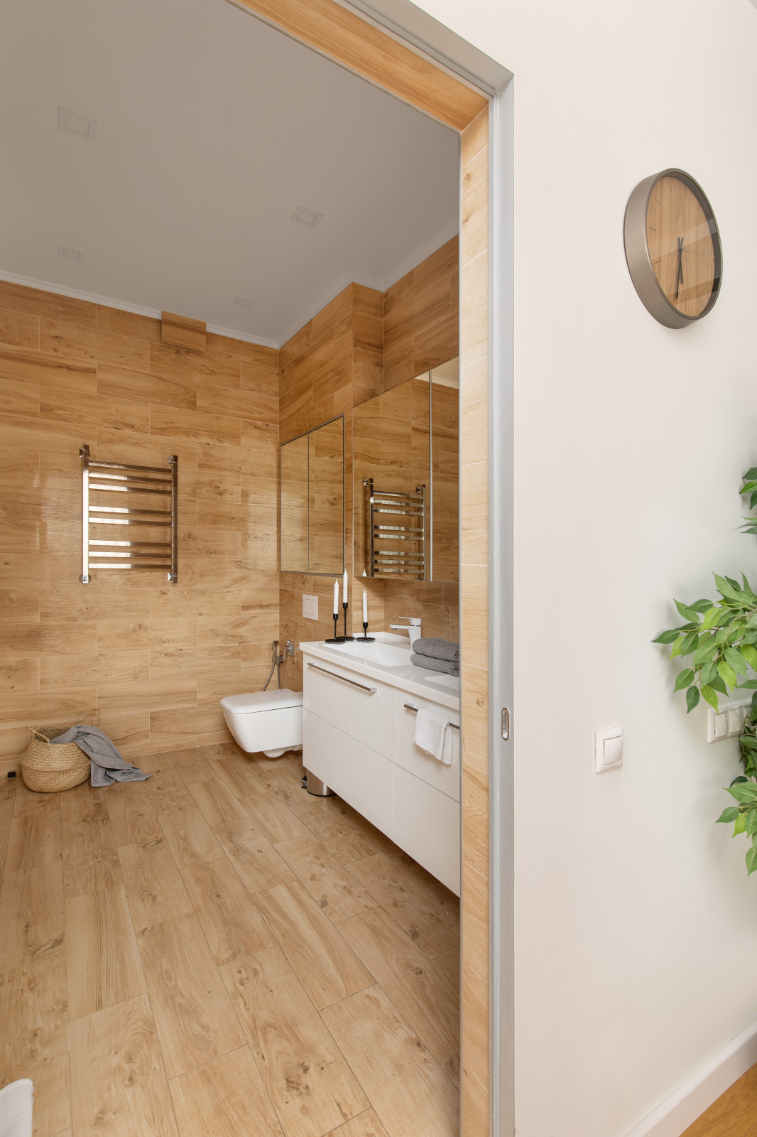 Квартира 86м2 | WHITE NATURE | Современный скандинавский стиль