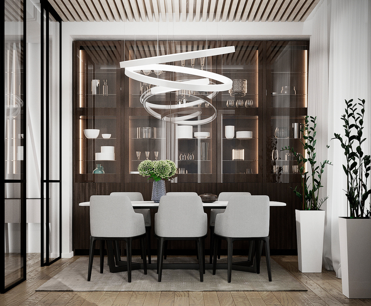 Загородный дом. Сакура.