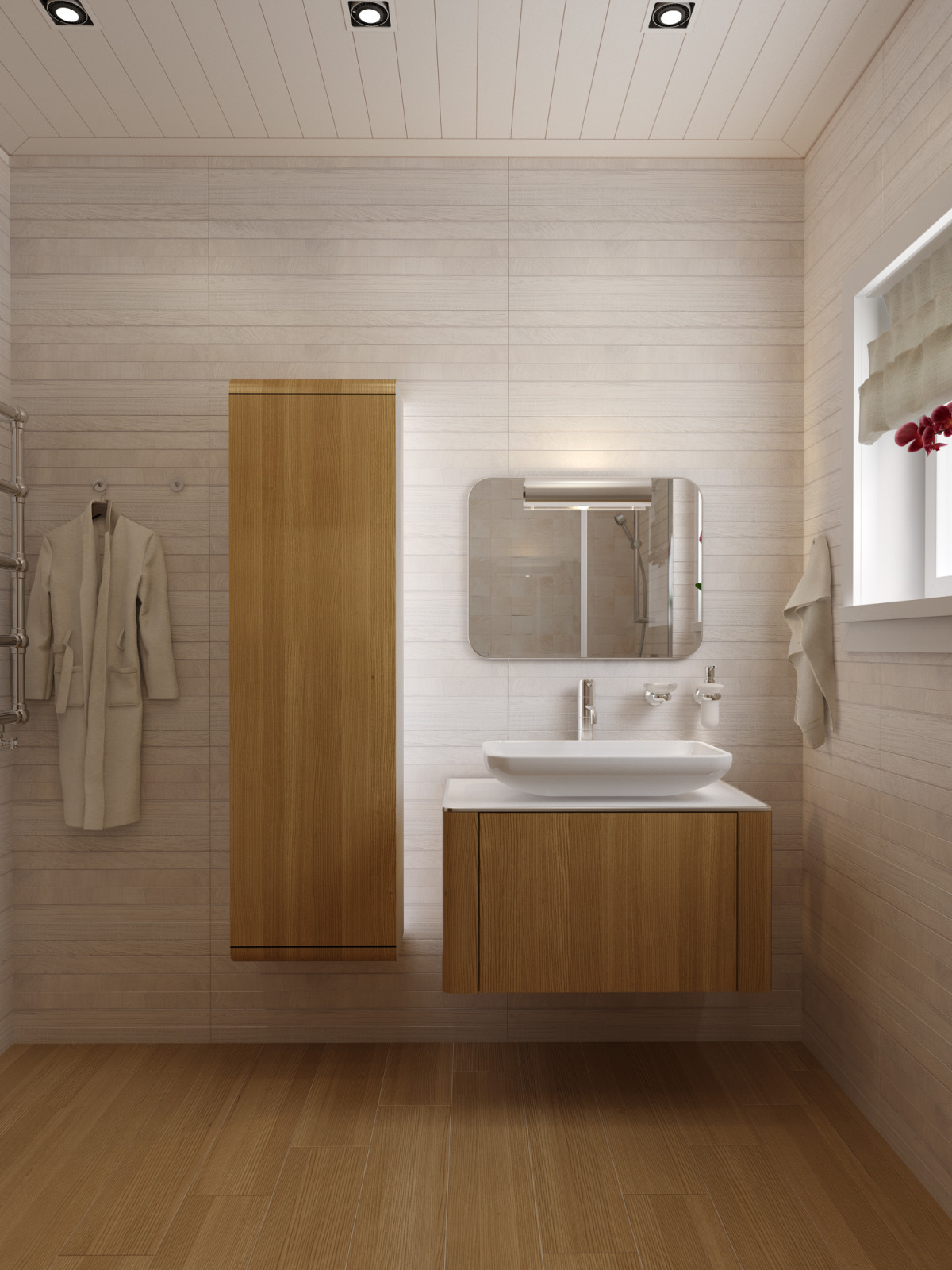 Загородный дом из клееного бруса