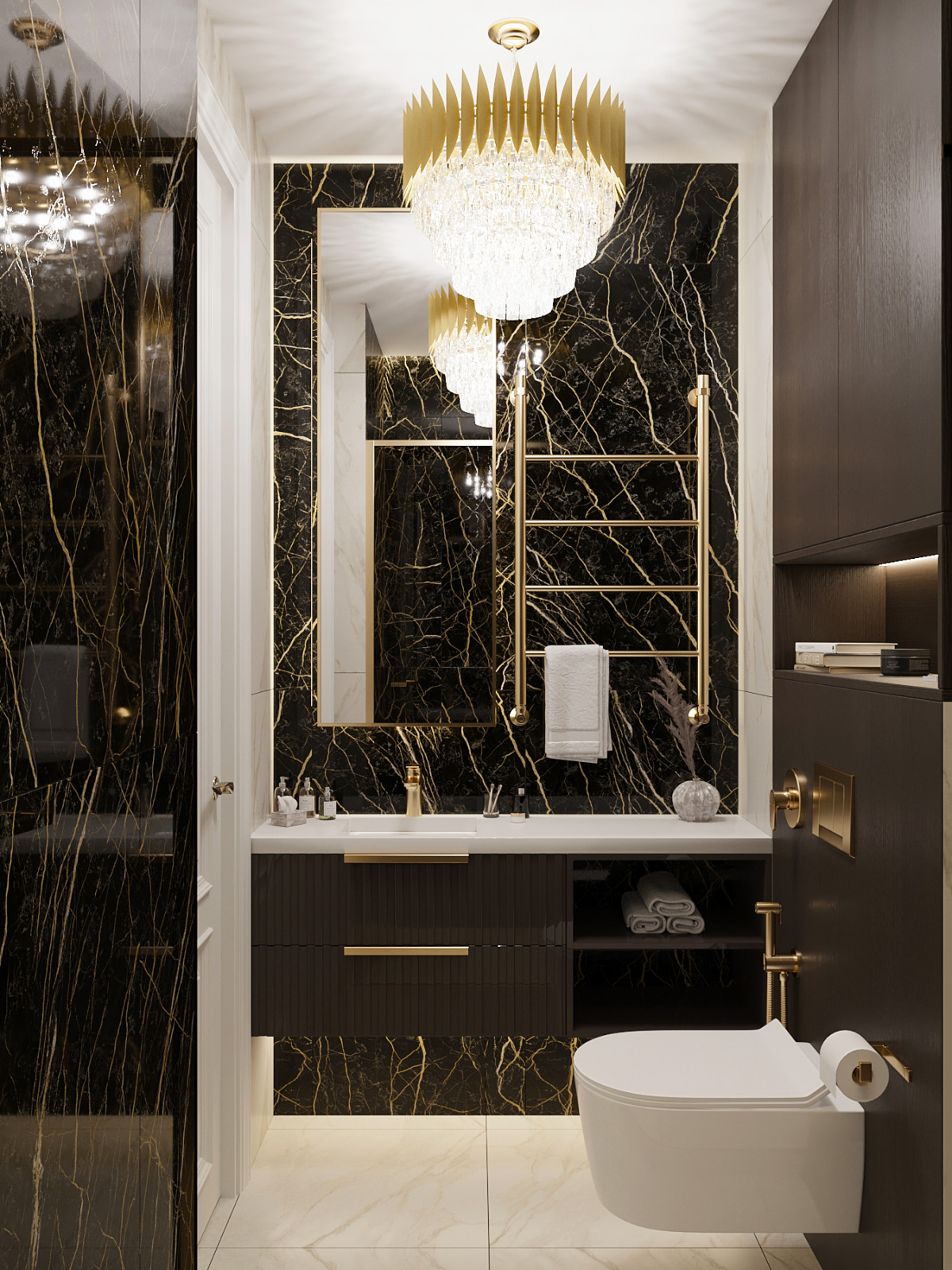 Дизайн-проект квартиры в стиле современная классика