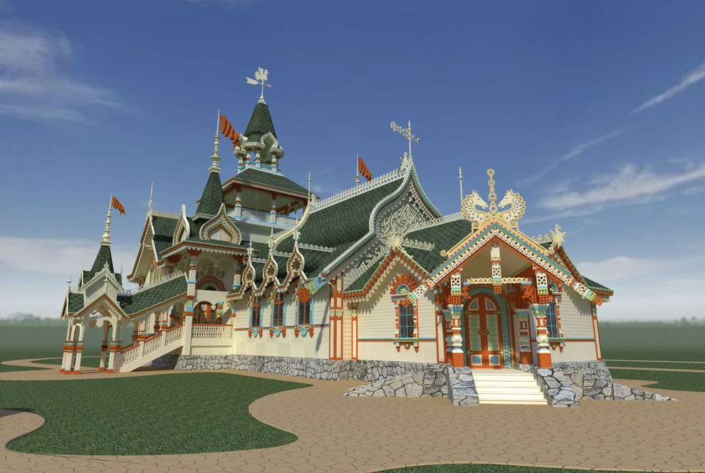 Ресторан в неорусском стиле