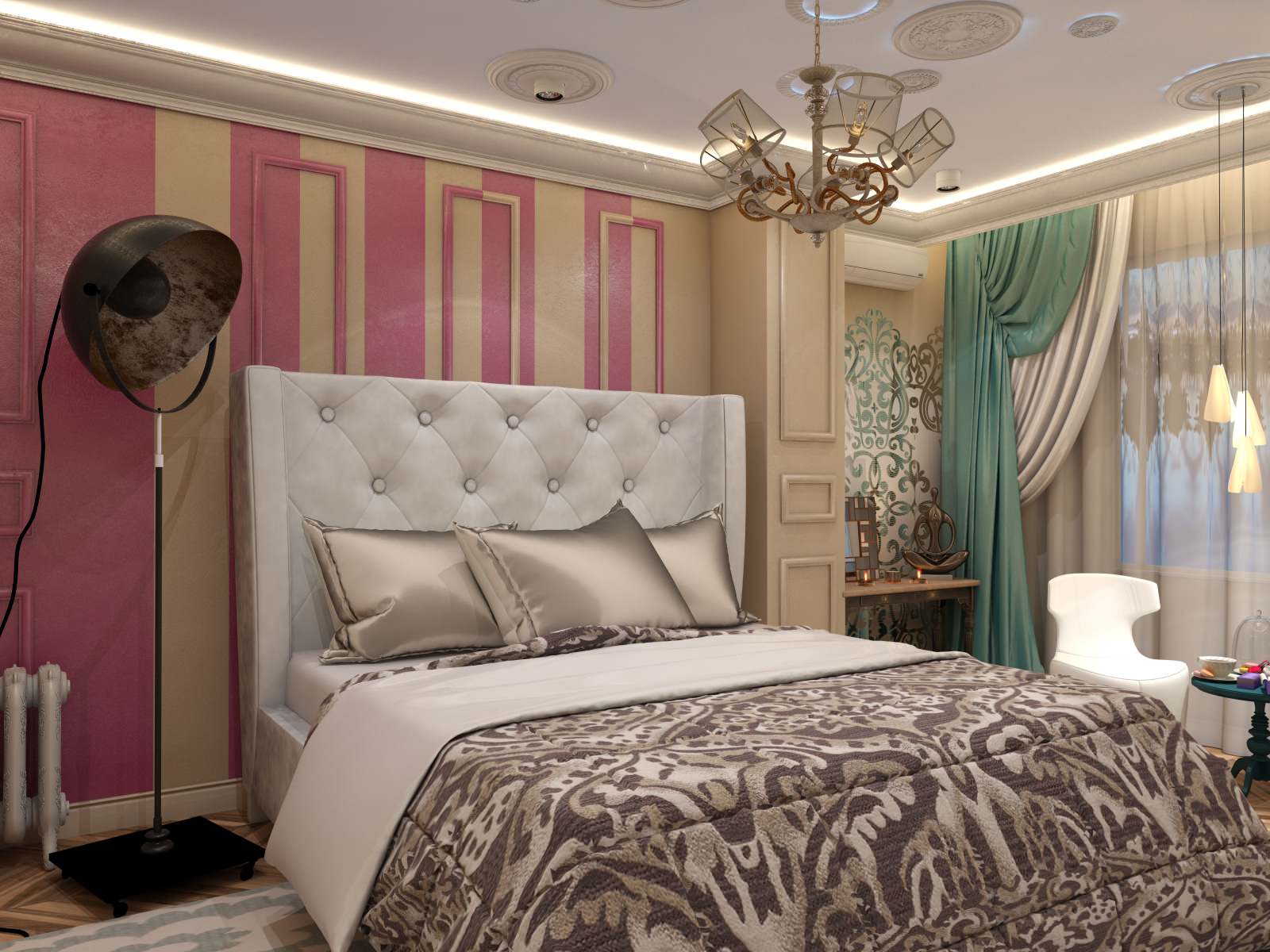 Обложка проекта: 3х комнатная квартира в стиле современная классика