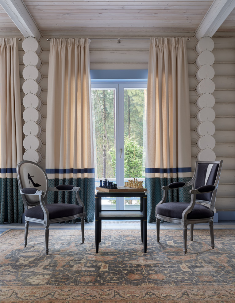 Стилизация дома в КП "Заповедный бор"