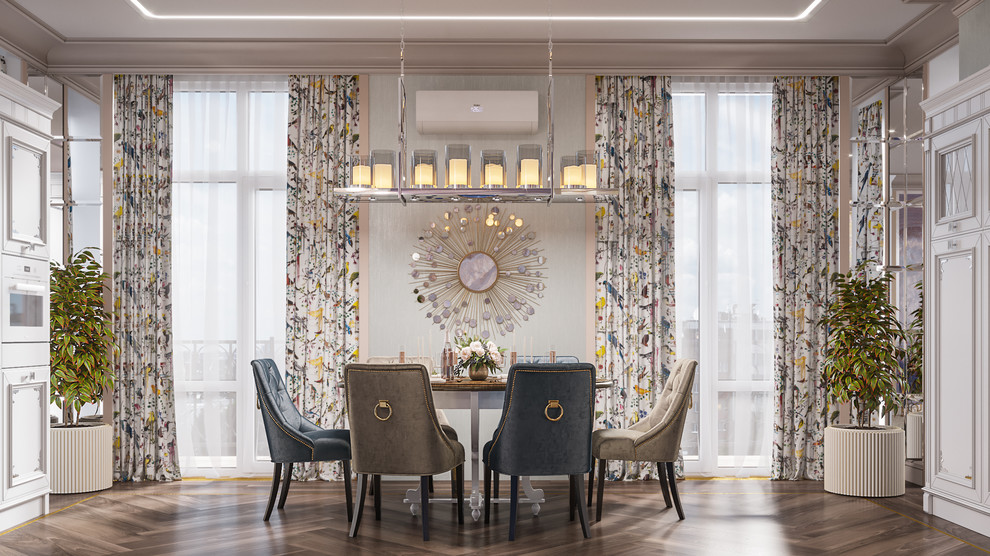 Дизайн проект квартиры "Элегантная роскошь"