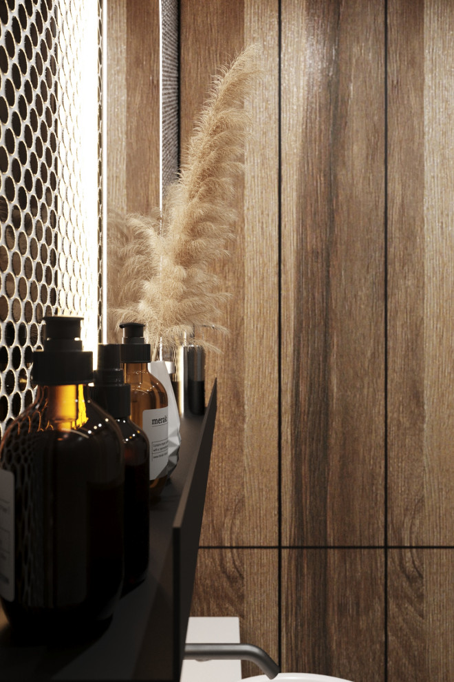 Дизайн ванной комнаты 3 м2