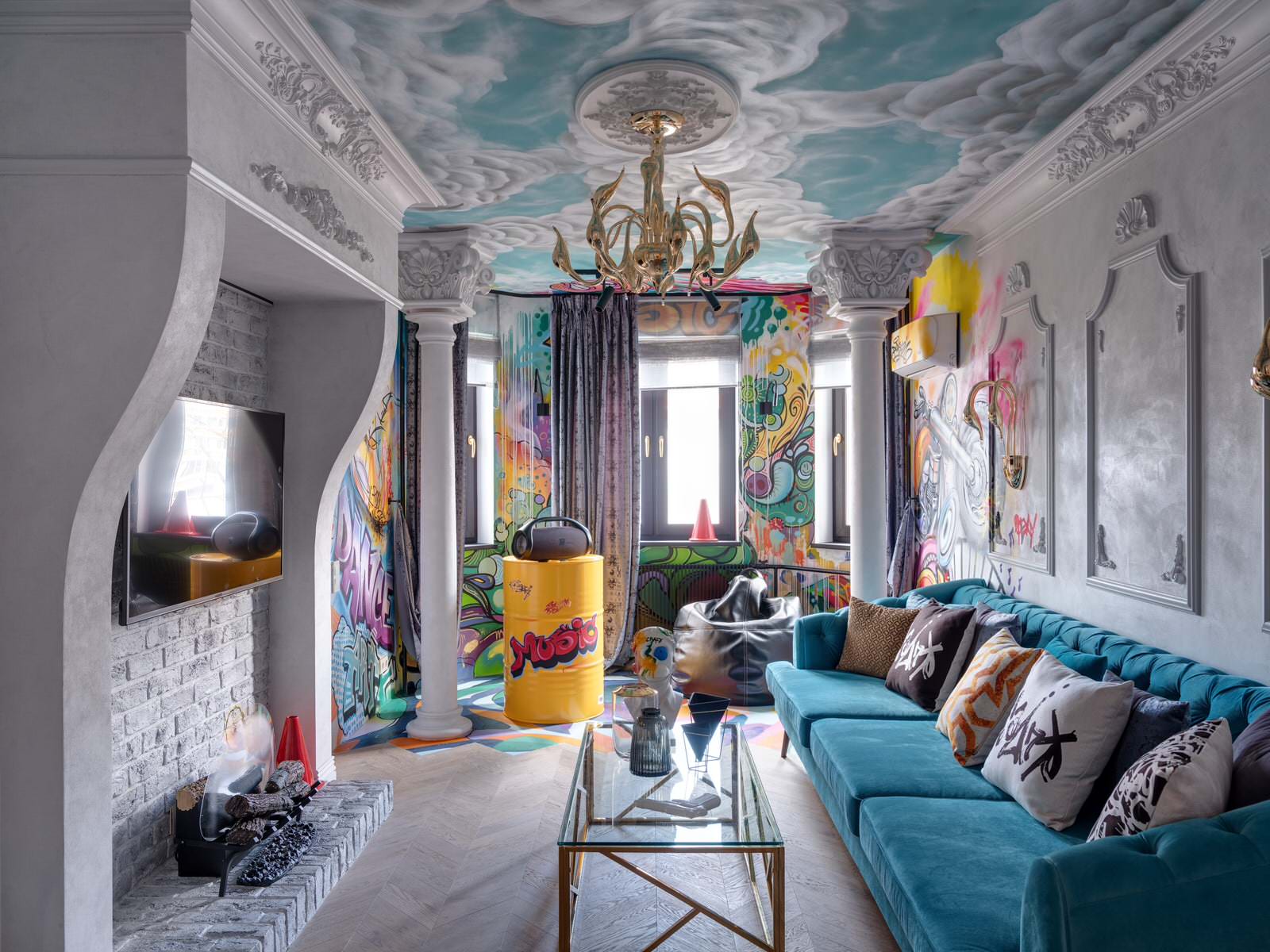 Обложка проекта: БАРОККО ДЛЯ БАЙКЕРА | BAROQUE FOR A BIKER project | 19.5 metres