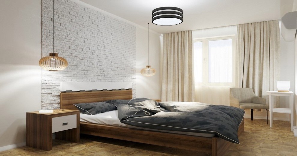 Проект двухкомнатной квартиры в ЖК "Четыре сезона"