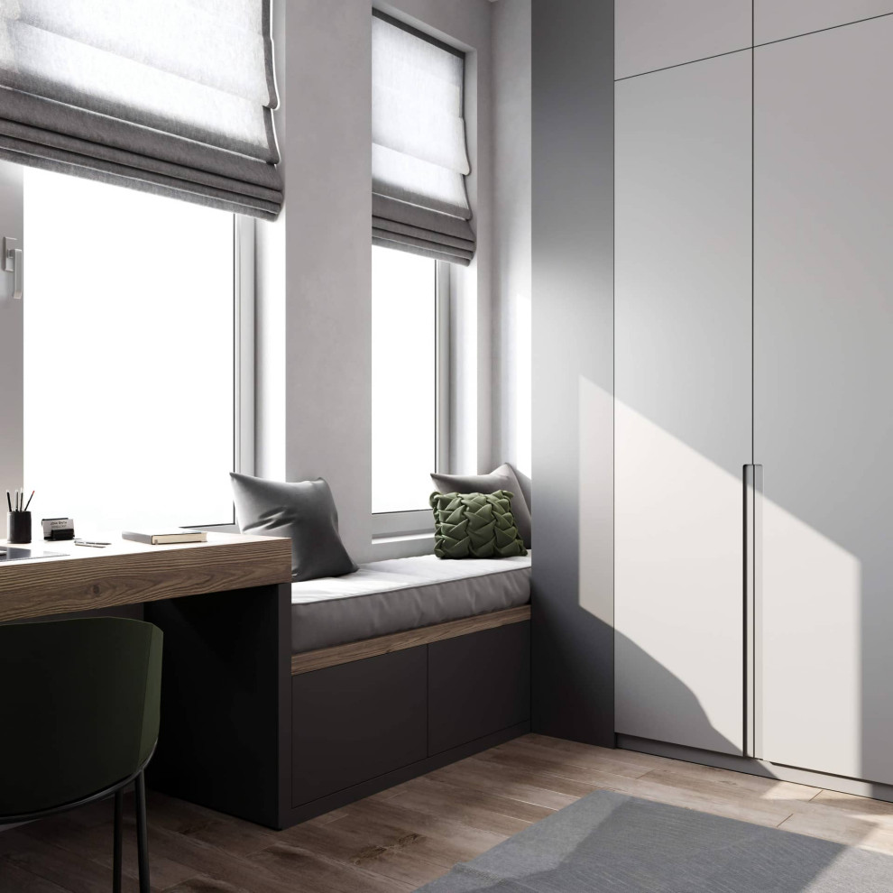 Дизайн и ремонт квартиры в ЖК «Манифест» — Тёплая графика