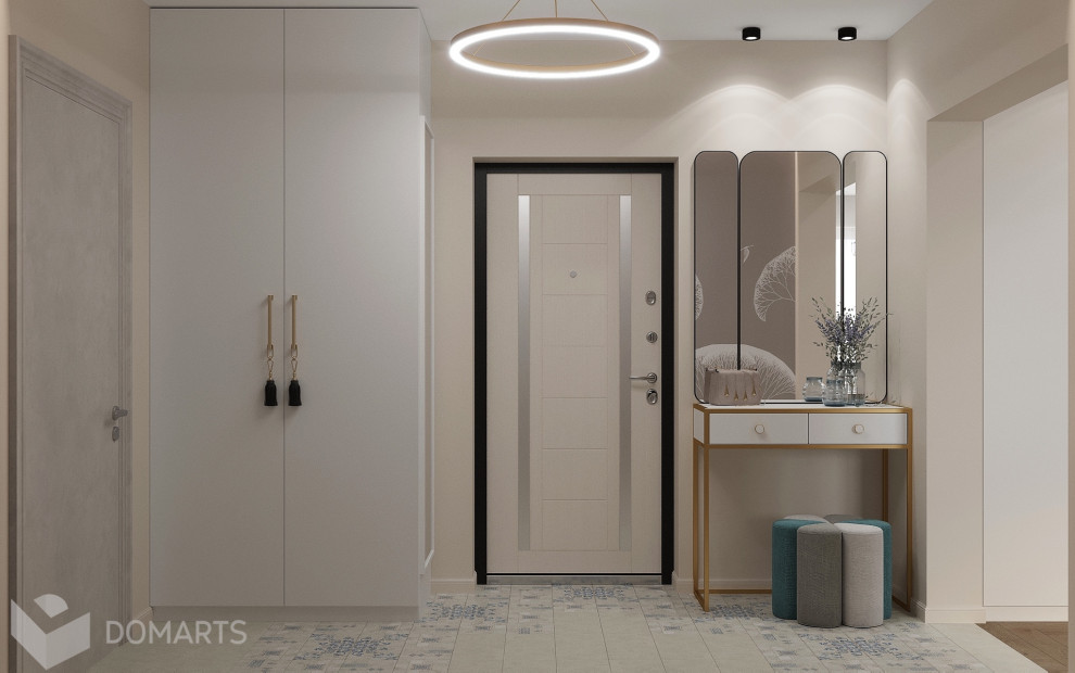 Обложка проекта: Баланс в деталях на 69,3 м2