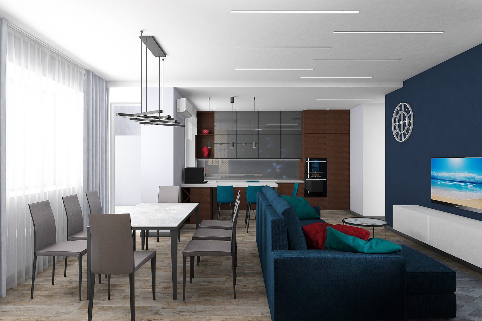 Обложка проекта: Геометрия цвета. 1этаж.