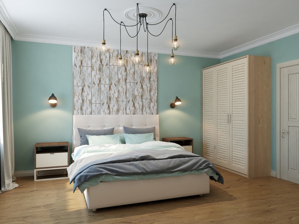 Обложка проекта: Дизайн квартиры в скандинавском стиле "Романтик"