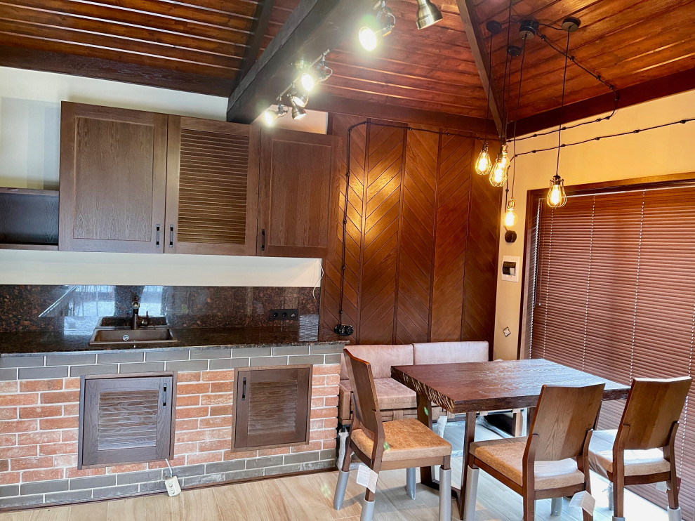 Беседка с мангалом