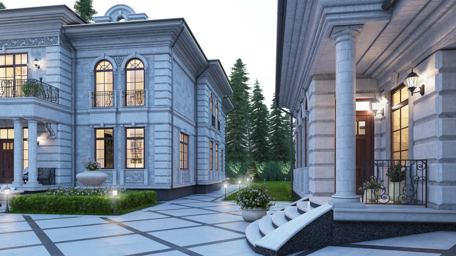 Обложка проекта: КП "Лесной простор"