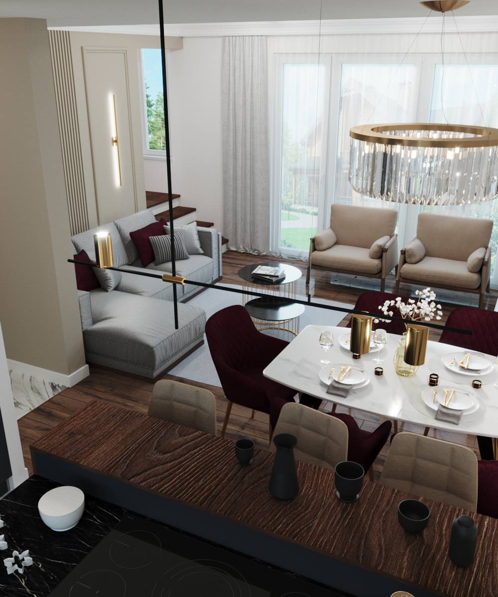 Проект таун-хауса в пригороде г. Владивостока