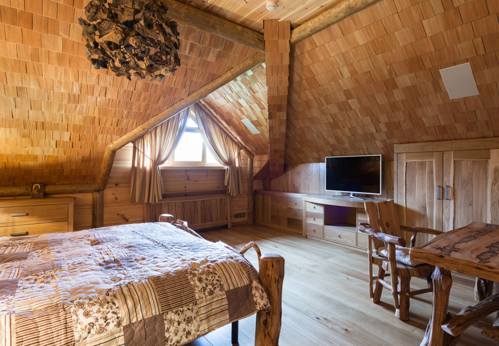 Дом в рустикальном стиле