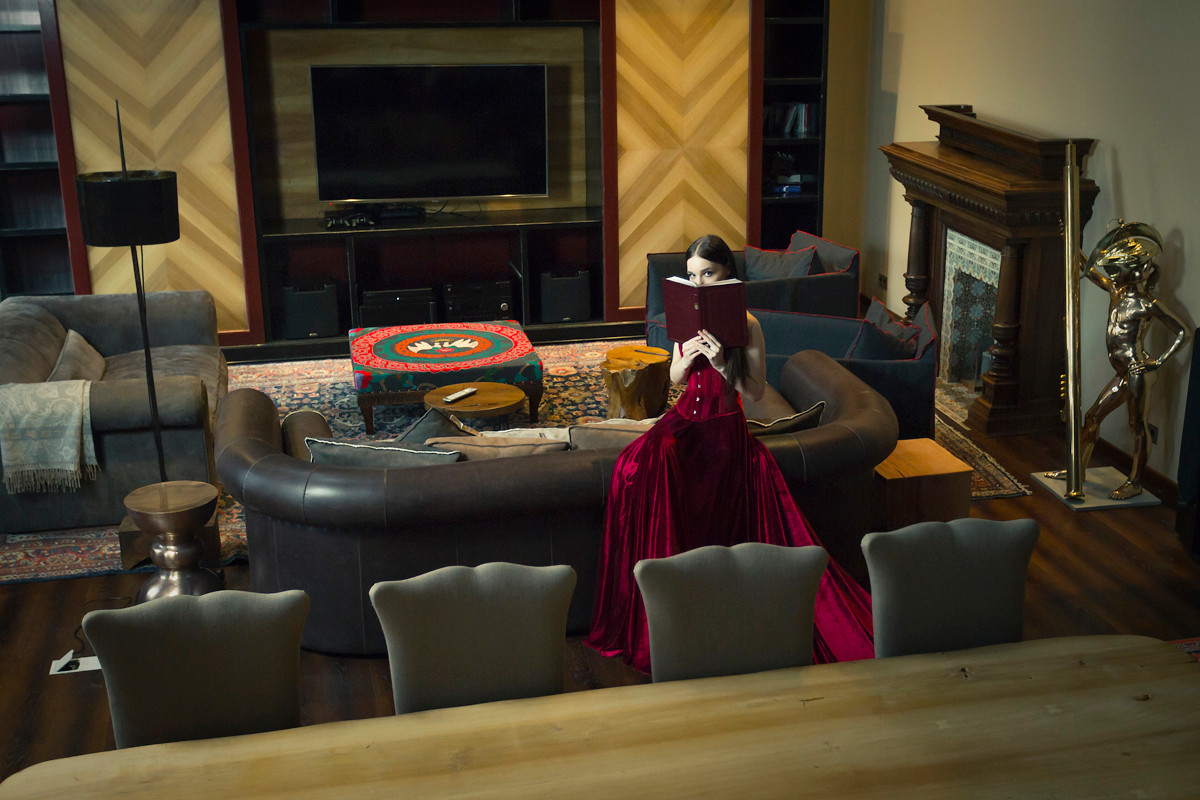 Двухуровневая квартира в Арбатских переулках