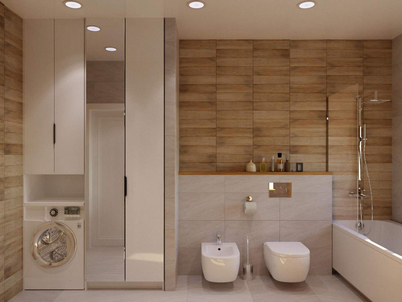 Дизайн проект дома 120кв.м в современном стиле с элементами эко-стиля