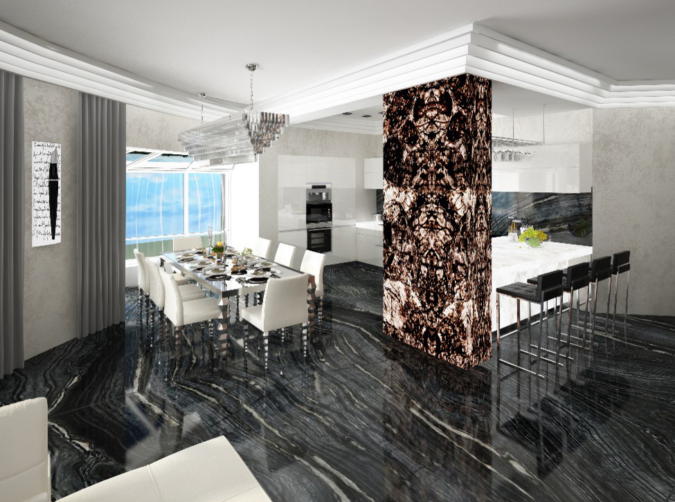 Квартира с террасой в клубном доме Диадема