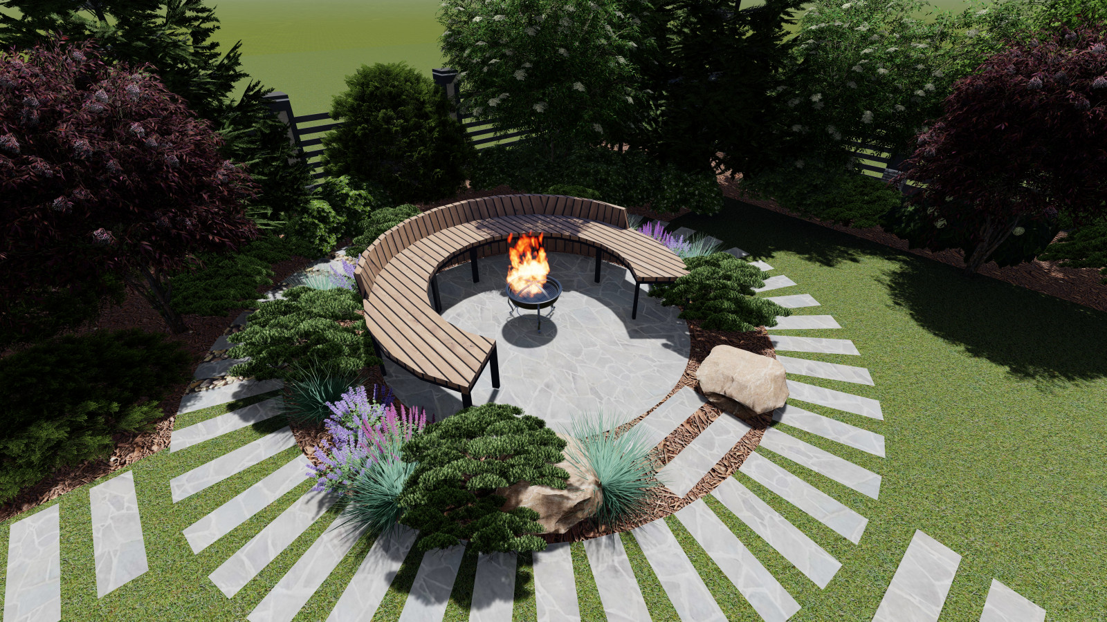 Частный сад, Петергоф